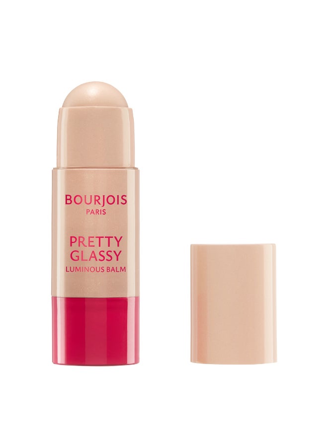 BOURJOIS PARIS Bourjois Pretty Glassy Luminous Balm, Pure Glass, 5g - Image 1